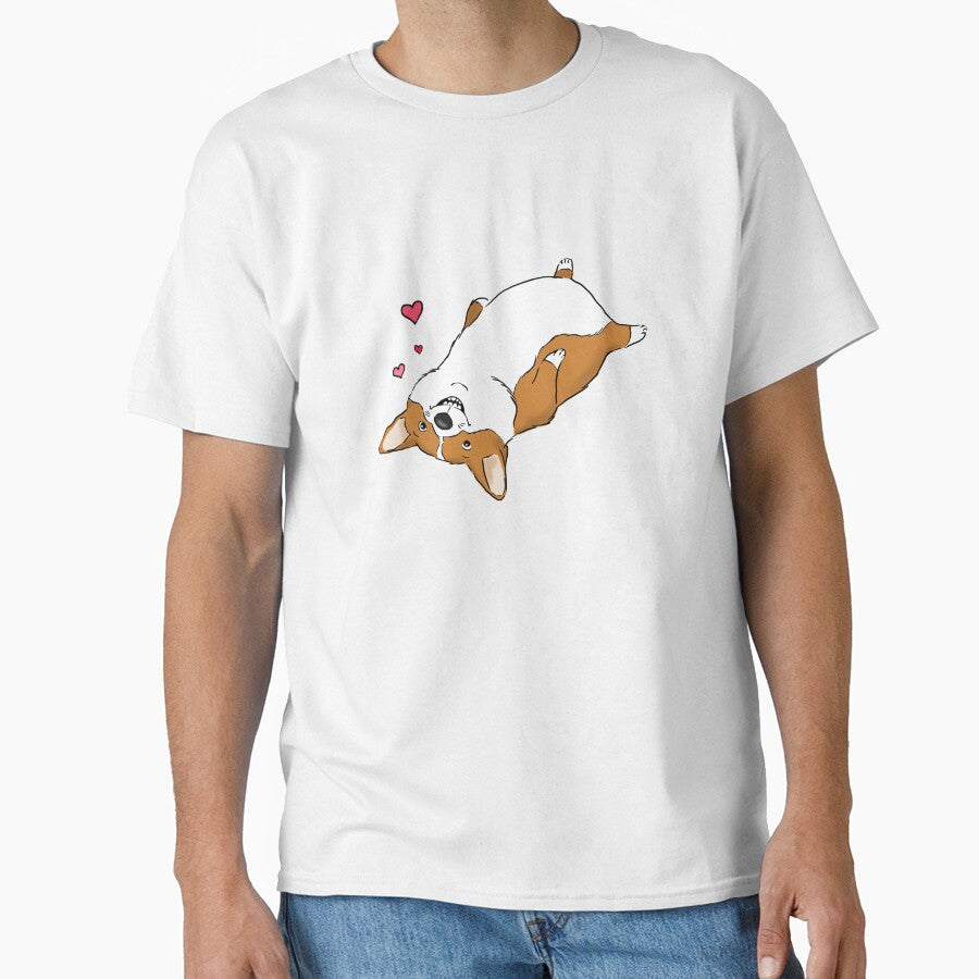 Playful Corgi, Funny Corgi, Corgi Belly by Furkid Studio