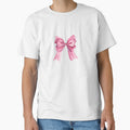 Coquette Pink Bow Hand Painted Watercolor Pin by Zen & Oatmeal by Carmen Ray Anderson