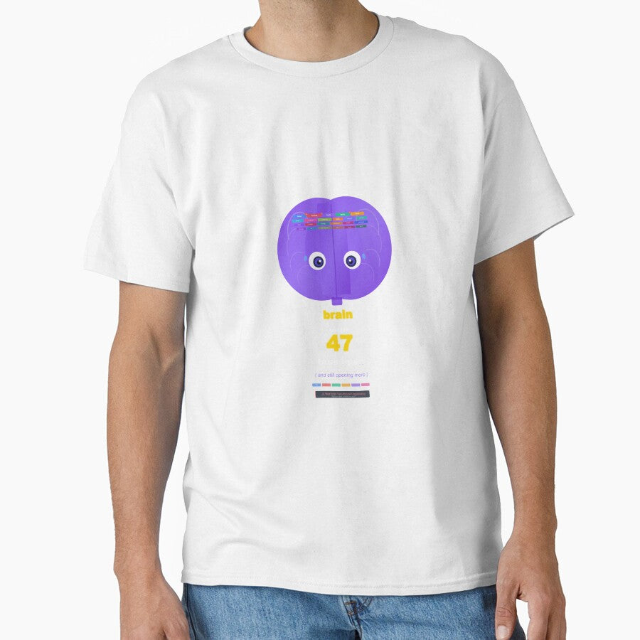 Brain With 47 Tabs Open ADHD Humor by CHAOS_CLUB