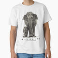 Save The Beautiful Wildlife Elephant by KewaleeTee