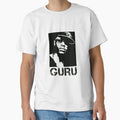 Guru Old School Hip Hop T Shirt by ikidyounot