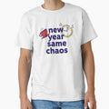 New Year Same Chaos Funny 2026 Quote by lowbatterydept