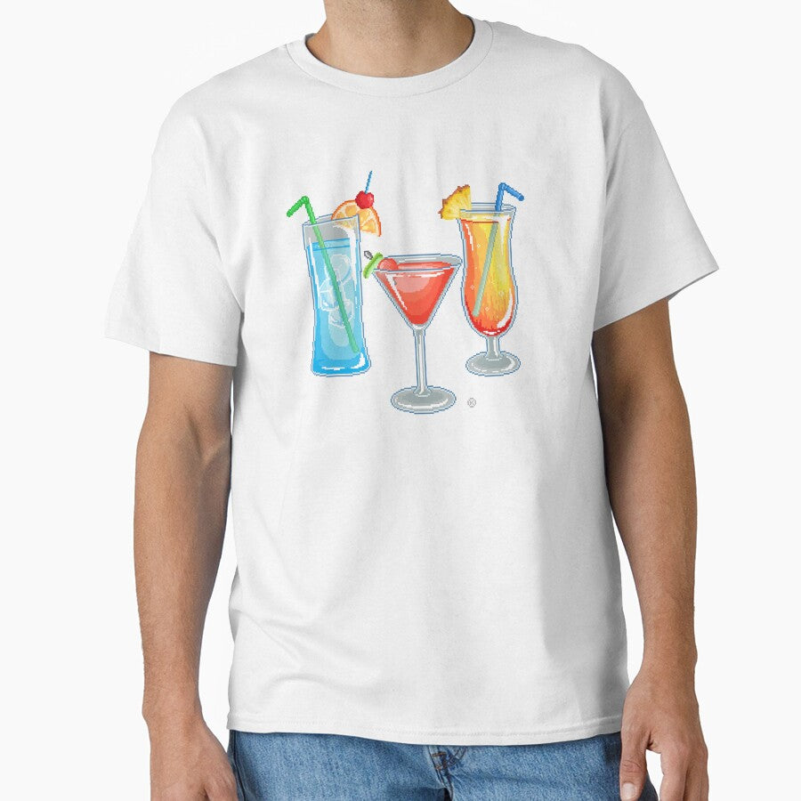 Pixel Summer Drinks by maicakes