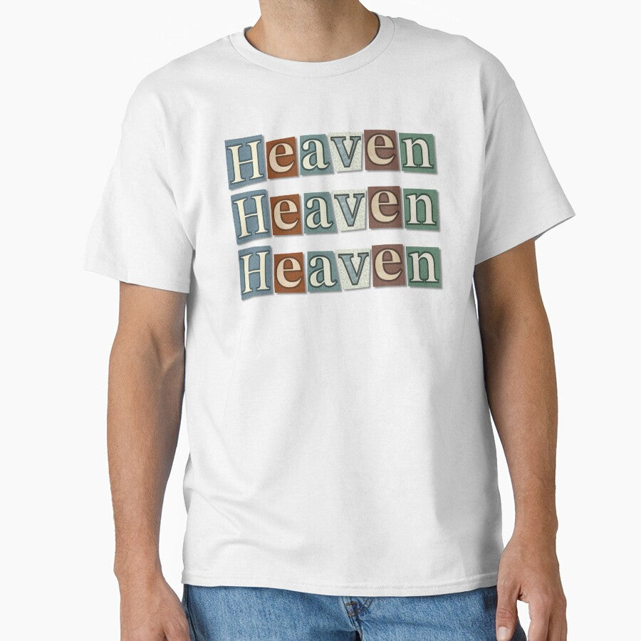 Heaven – Colorful Collage Typography by tviyluv