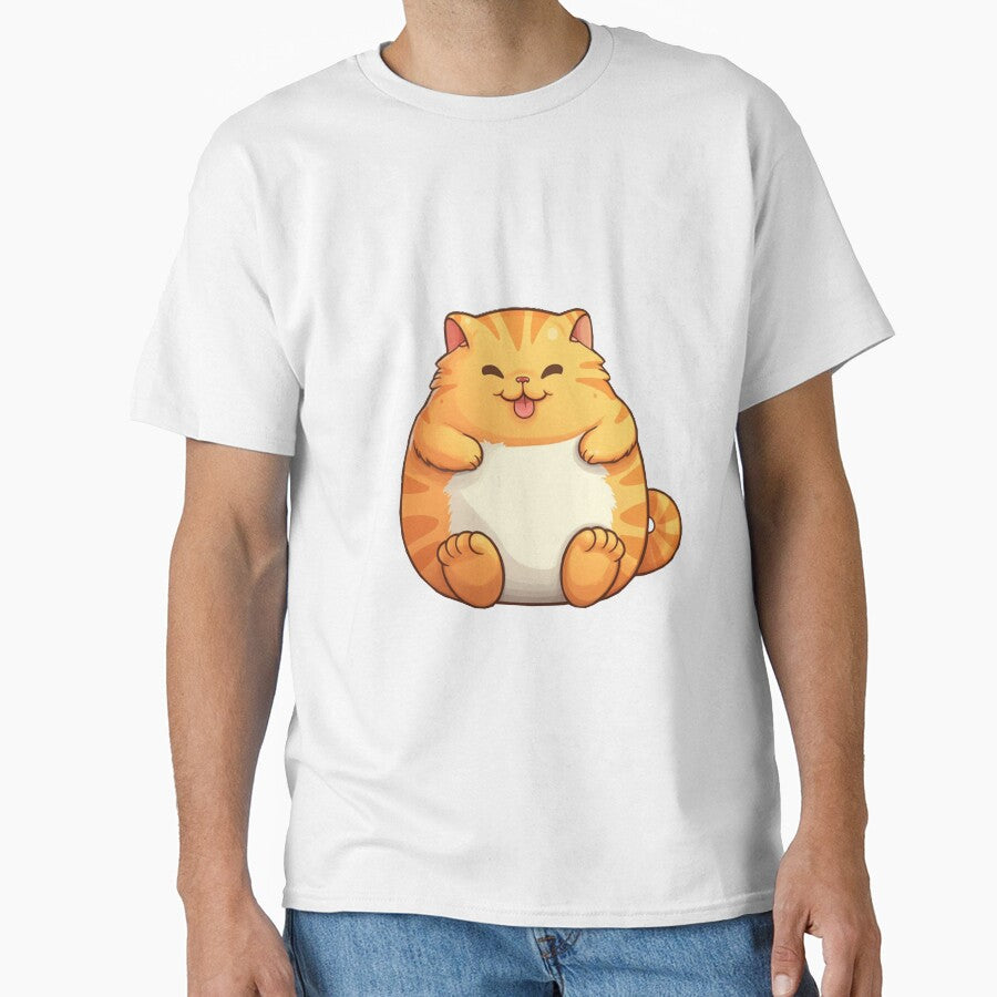 Orange Fat Cat Sticker by ParisssA
