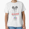 Happy Tuesday silver grey fox girl (Light logo on Dark top) one-time event by markyboyce247