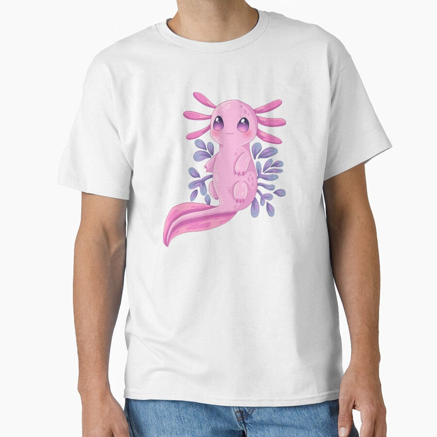 Pink Axolotl by Art_with_Honesty