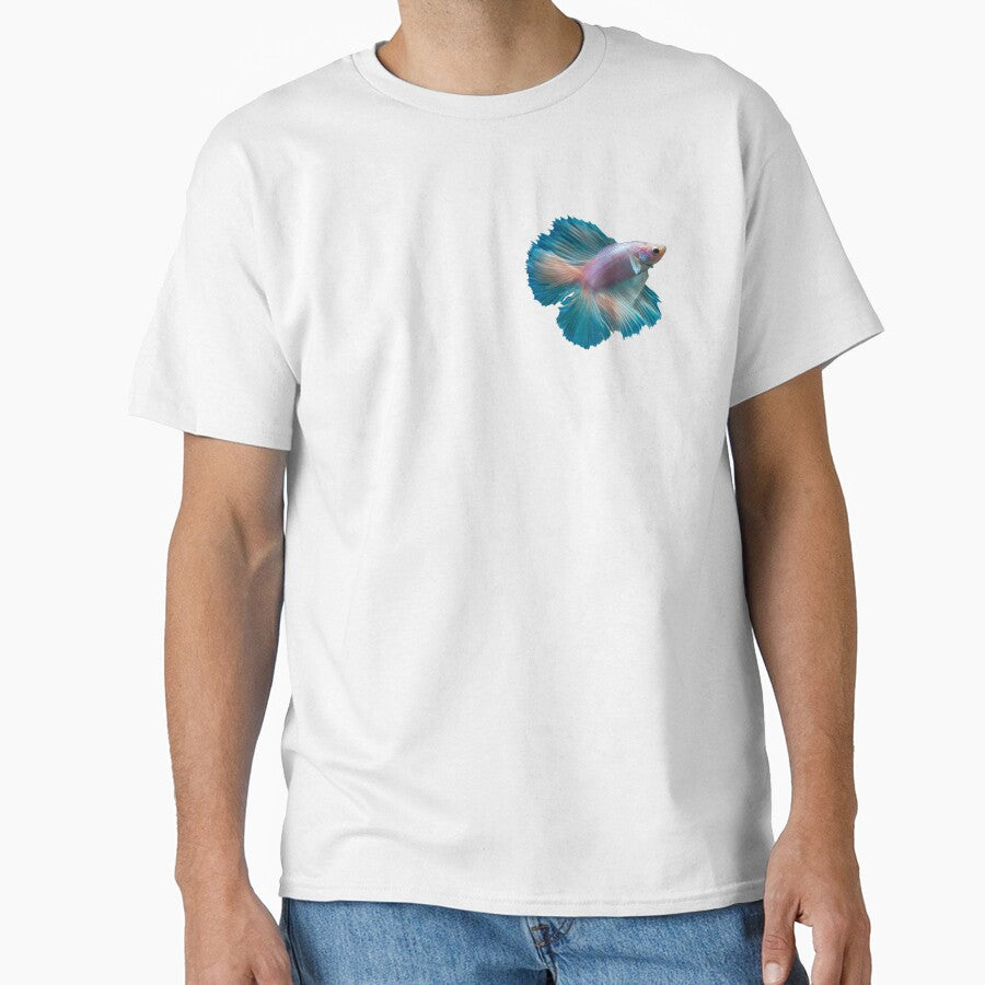 Betta: Delta-tail, Sky Blue by Karl The Fish Guy