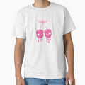 Cherries Skull Soft Pastel by Fran Fryberg