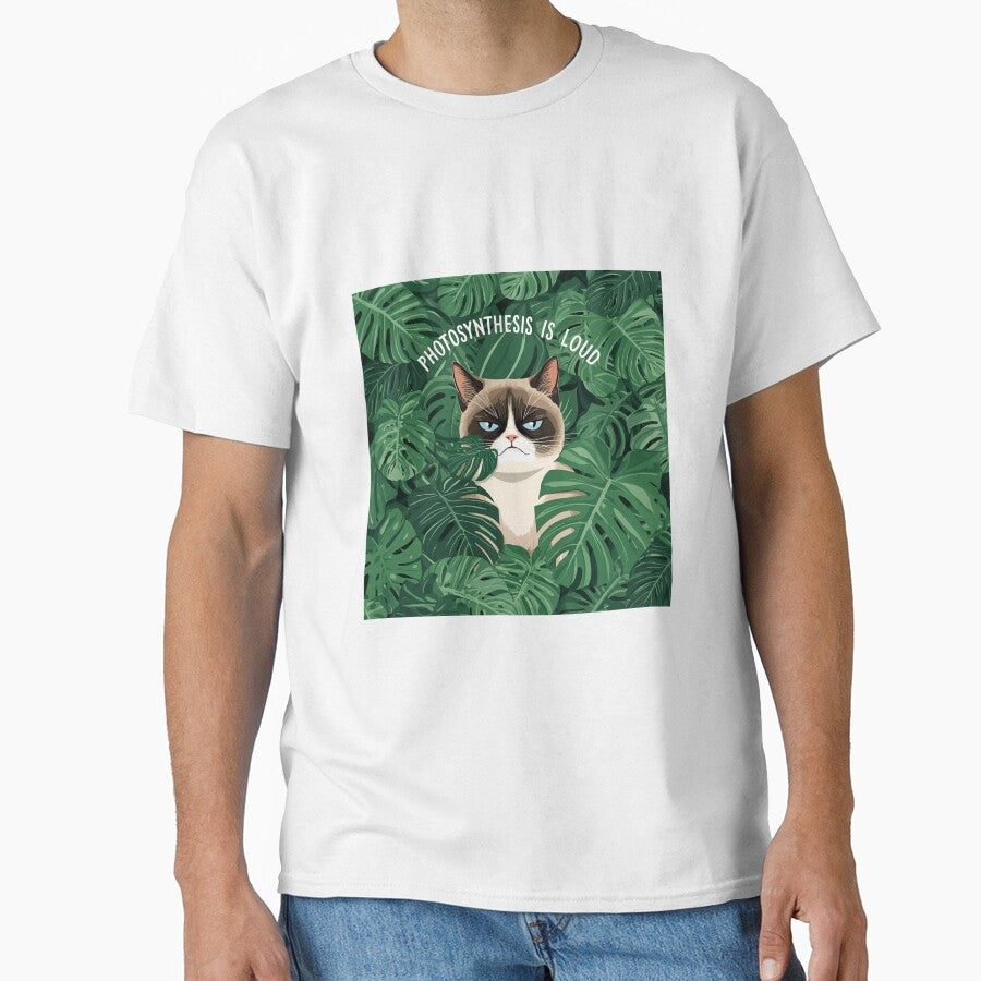 Photosynthesis Is Loud - Sensory Overload Grumpy Cat & Plants by The Grumpy Pet Club