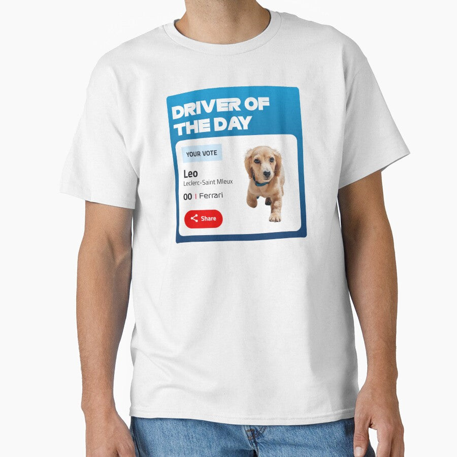 driver of the day charles leo leclerc saint mleux by MAISONDEPODIUM