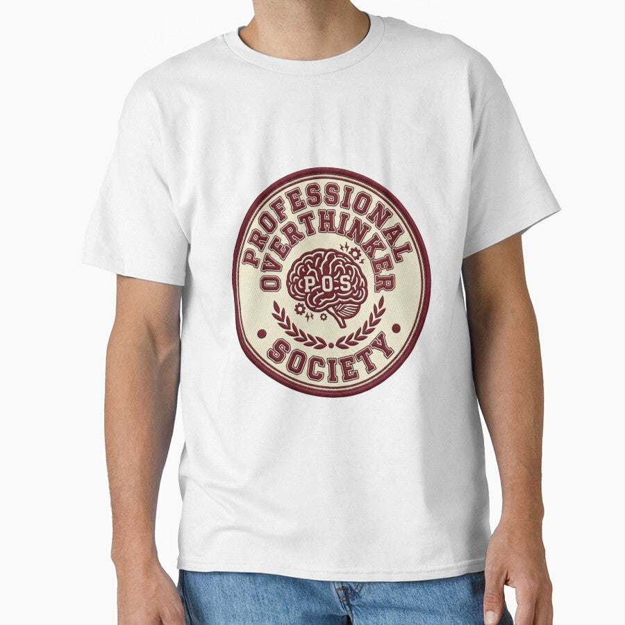 Professional Overthinker Society by StickVerse by Owais