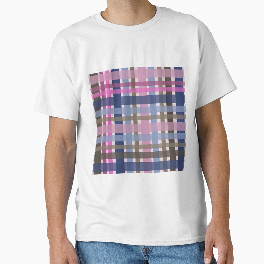 Double Check pink blue by FrancesPoff
