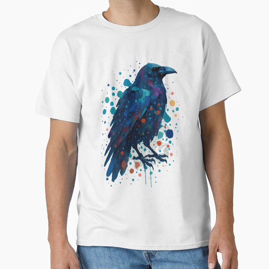 Splash Art Raven by ArahirPrints