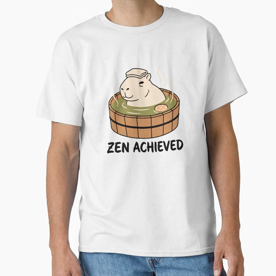Zen Achieved / Onsen Capybara by Yos-Design-Stoa
