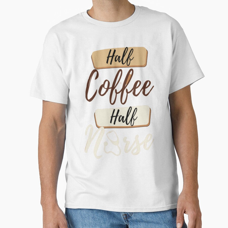 Half Coffee Half Nurse - a Mugs Coffee by The Trend Shopl