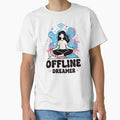 Offline Dreamer Meditation Aesthetic Girl by Zazz Lee