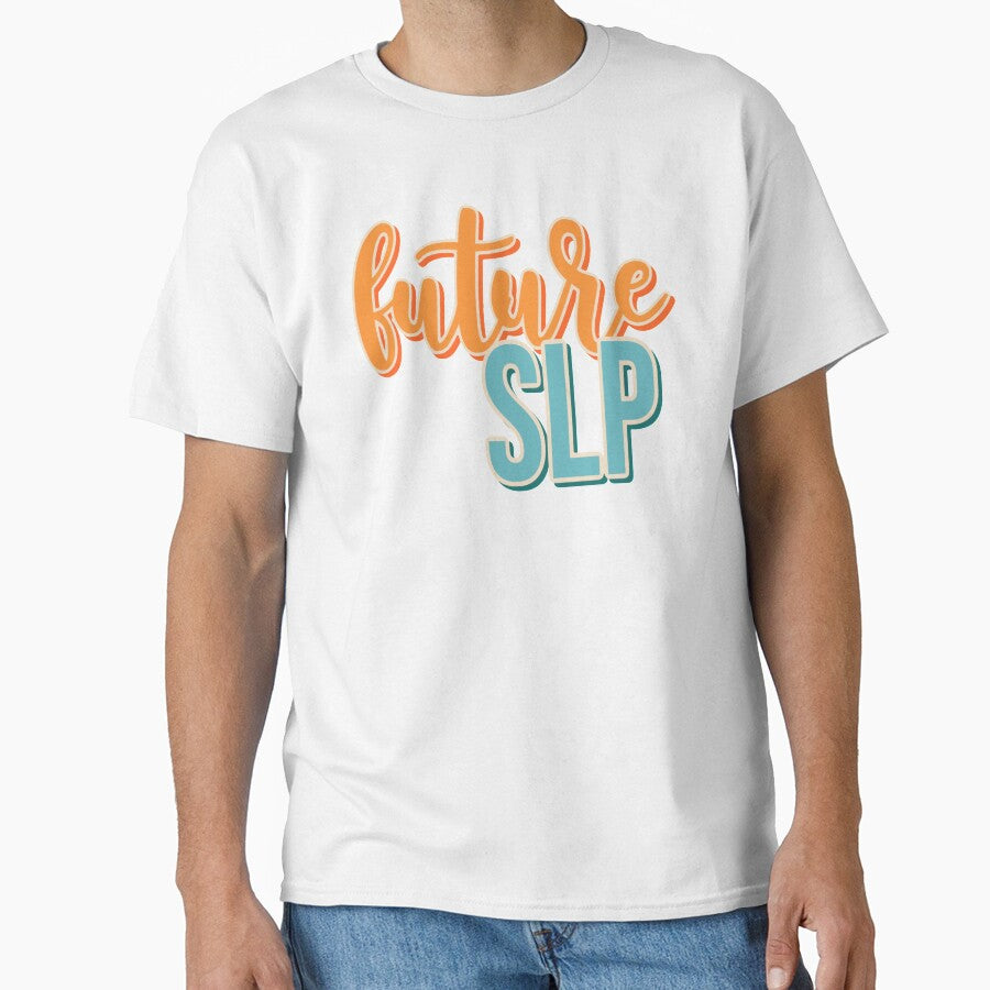 future SLP - orange and teal by Julia Santos