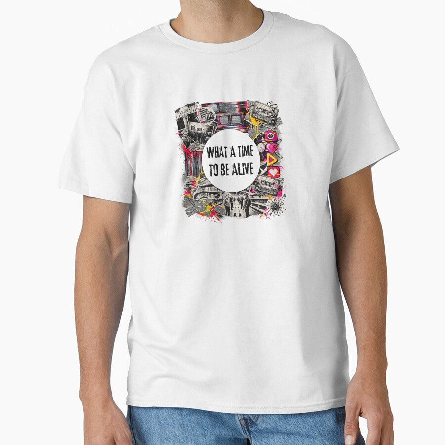 What A Time To Be Alive - Punk Collage Glitch Art Political Pop Culture by Neurospicy Trolls
