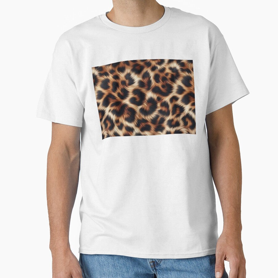 Realistic Leopard Fur Animal Print Texture by LYAN-STORE