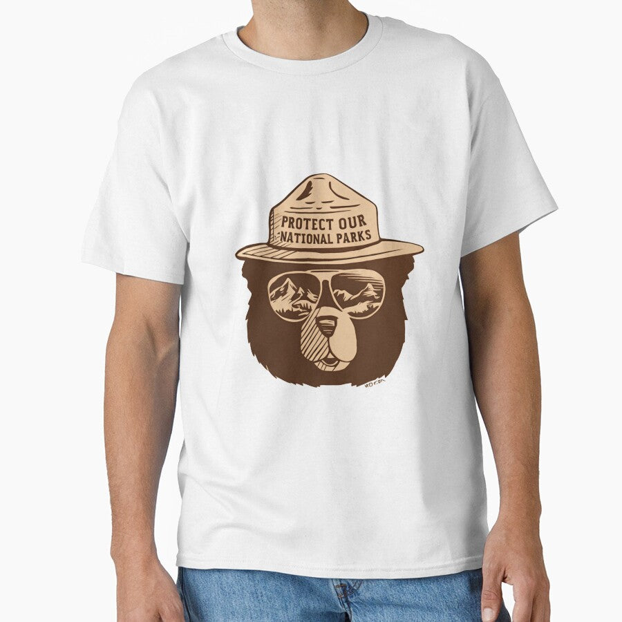 Protect Our National Parks Bear Resist - Save the environment public lands wild trail by HumansStuck12