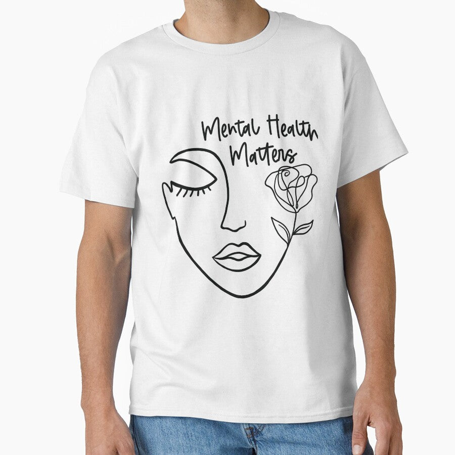 Mental Health Matters - Mental Health Awareness Tshirt by layersofmee