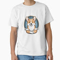 Corgi Meditation and Wellness Center Black Design by Peter Stawicki