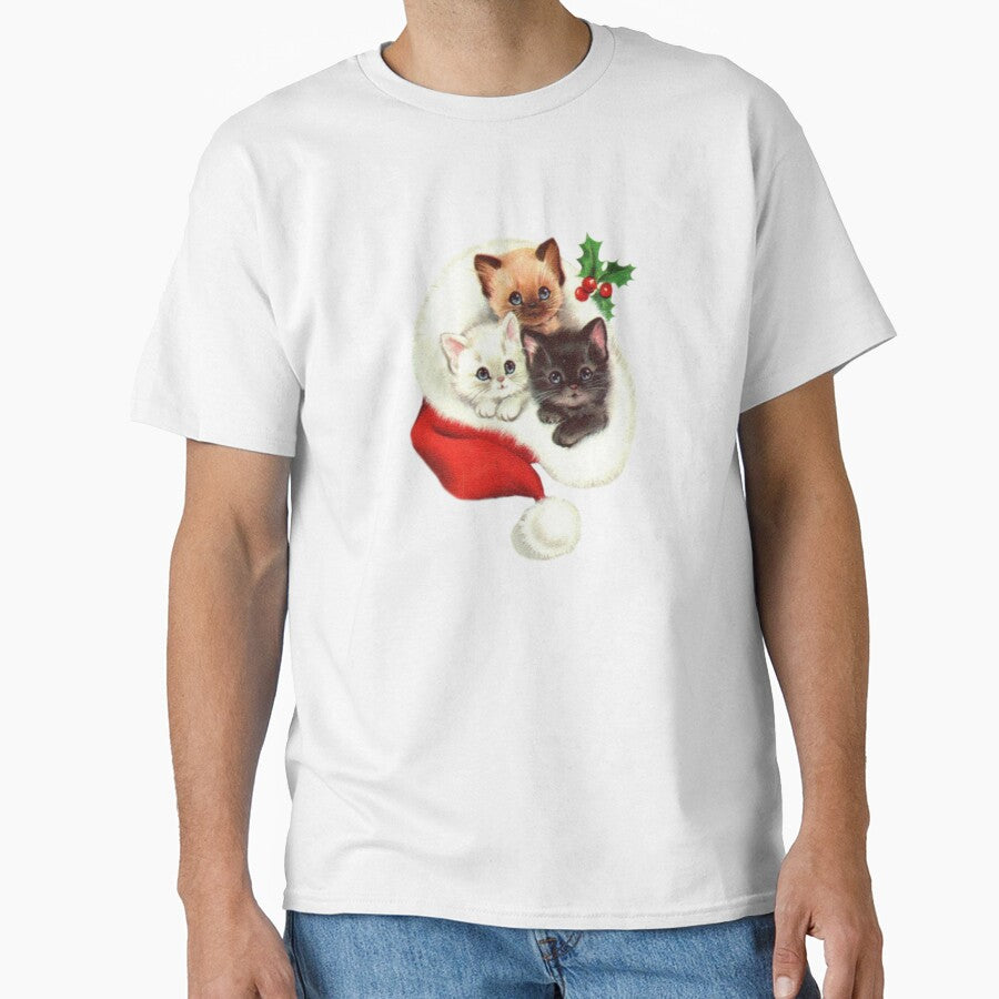 Vintage Christmas Cats by Pixiedrop