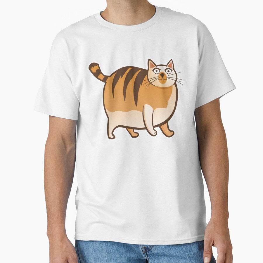 Fat Cat vector Design by Vector Vibes