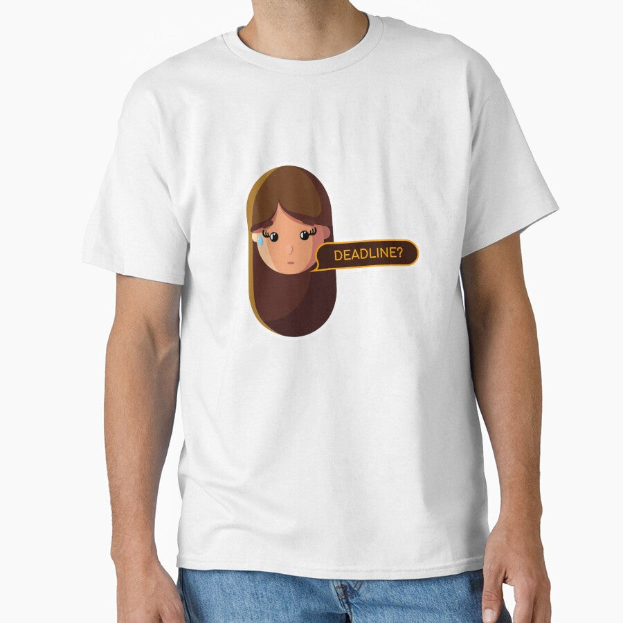 Deadline Panic | Funny Creative Girl Sticker by Creatory.studio