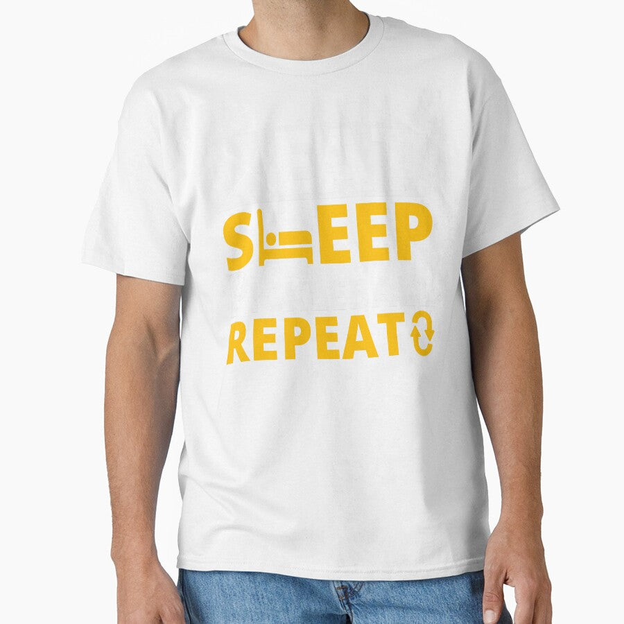 Eat Sleep Pickleball Repeat Funny Athletic Sport Mantra by Emporium