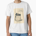 Chalk Bag Philosopher Funny Climbing Illustration Tee Sticker Bouldering Gift by sharifex