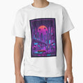 Neon Cyberpunk Cityscape Retrowave Synthwave Art 2 by RBCTk
