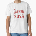 Proud Father Of A 2026 Graduate Red Glitter Class Of 2026 by GalenoHenley