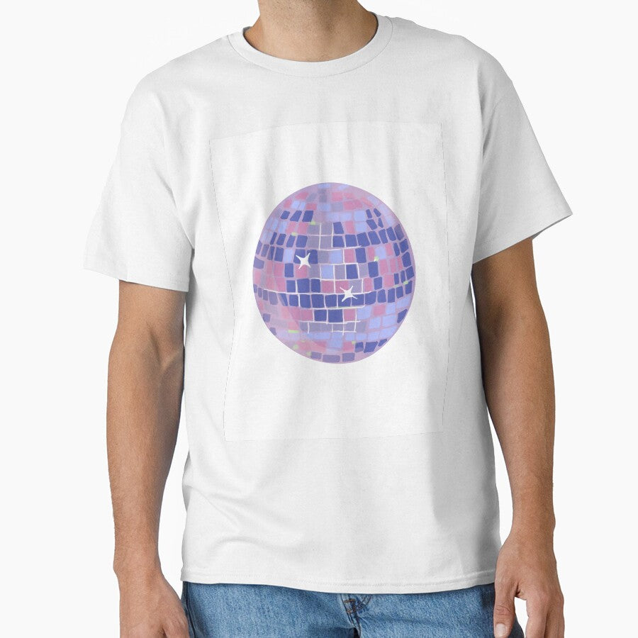 Pastel Disco Ball Poster – Retro Dance Aesthetic by Levision