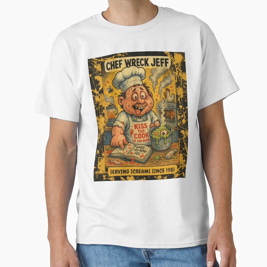 Chef Wreck Jeff – Trash Kidz Culinary Chaos Tee by Tookiester