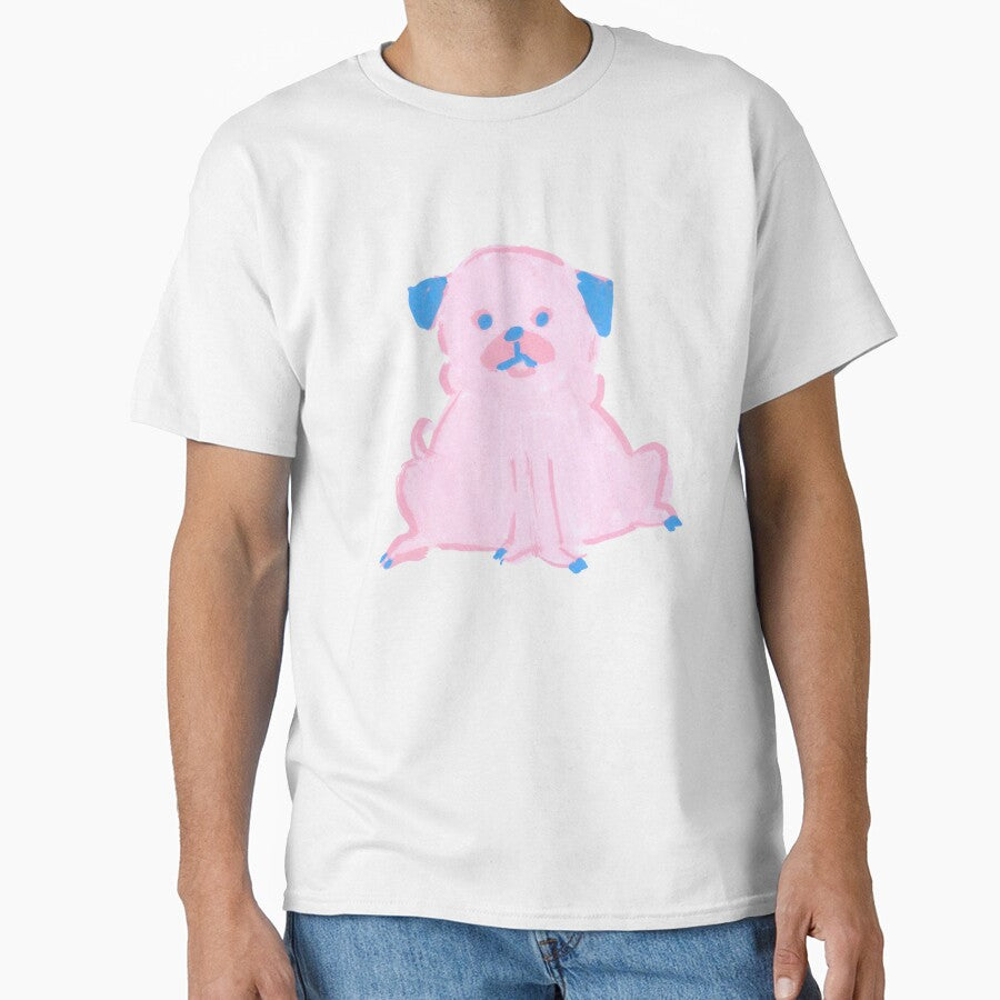 Cotton candy pug by San-shine-arts