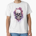 Skull & Roses with Dripping Ink by ttntt