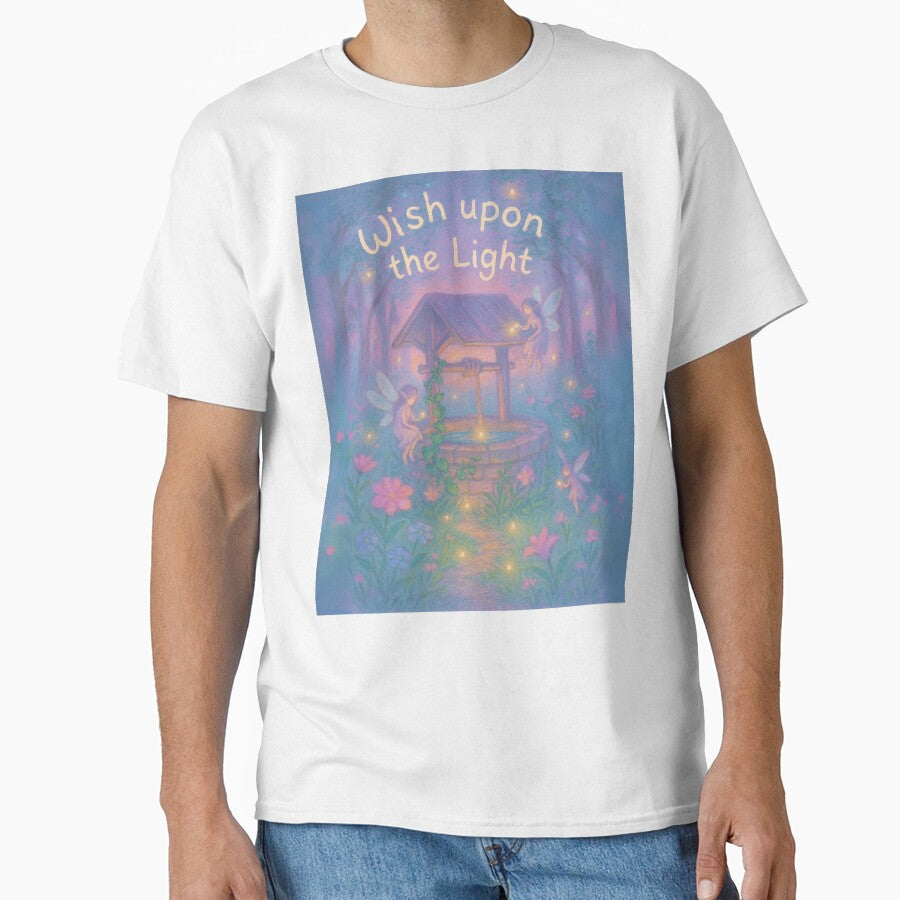 Wishing Well in the Fairy Woods – Dreamy Pastel Fairycore Fantasy Art by Laugh & Rewind