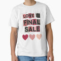 Love Is Final Sale – Valentines Day Ransom Note Aesthetic Poster by FestivityFinds