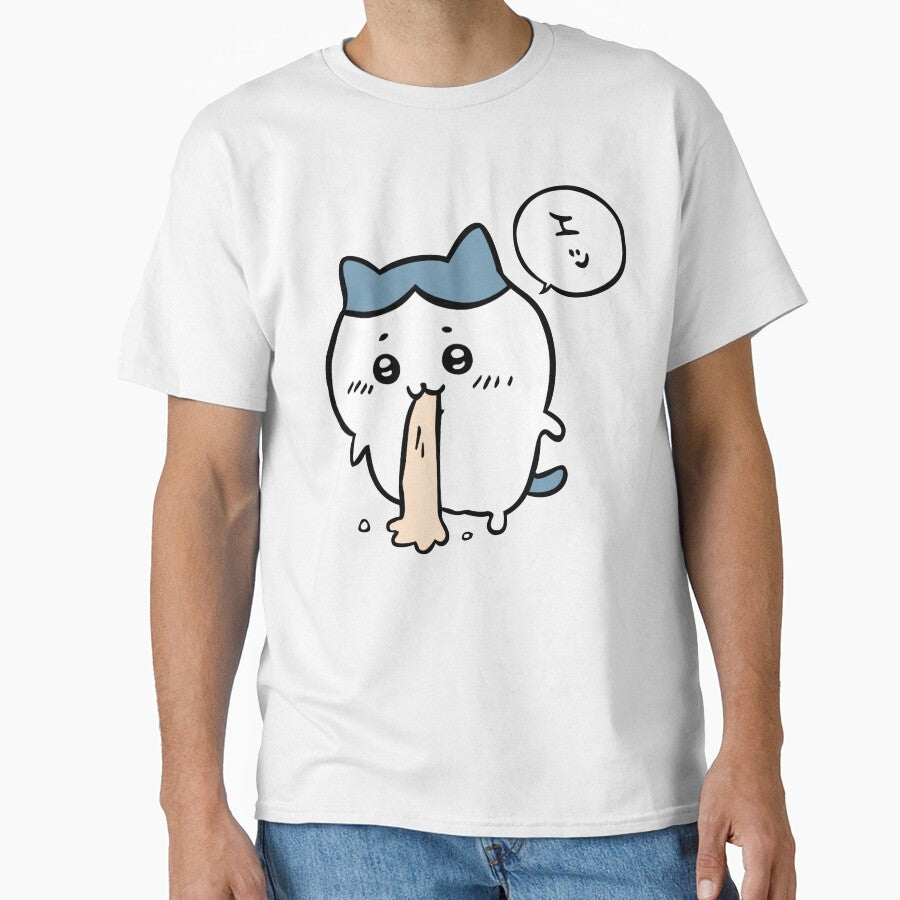 Chiikawa - Hachiware Puking by T-TEES Clothing