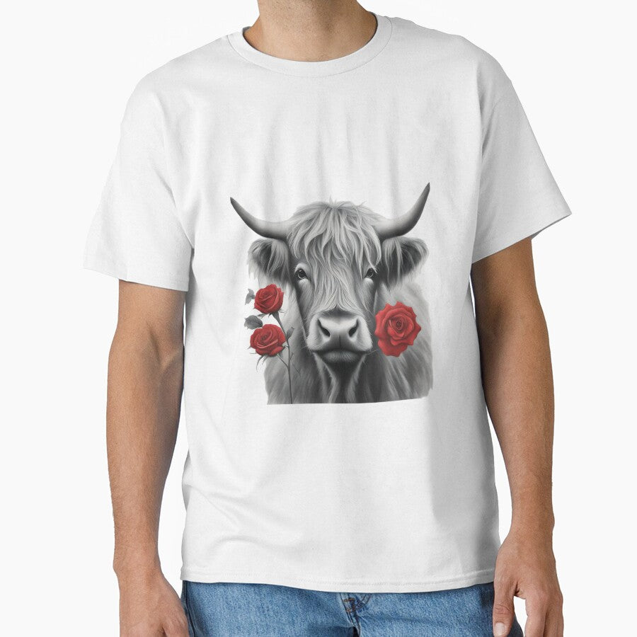 Highland Cow Valentine by Zenvo