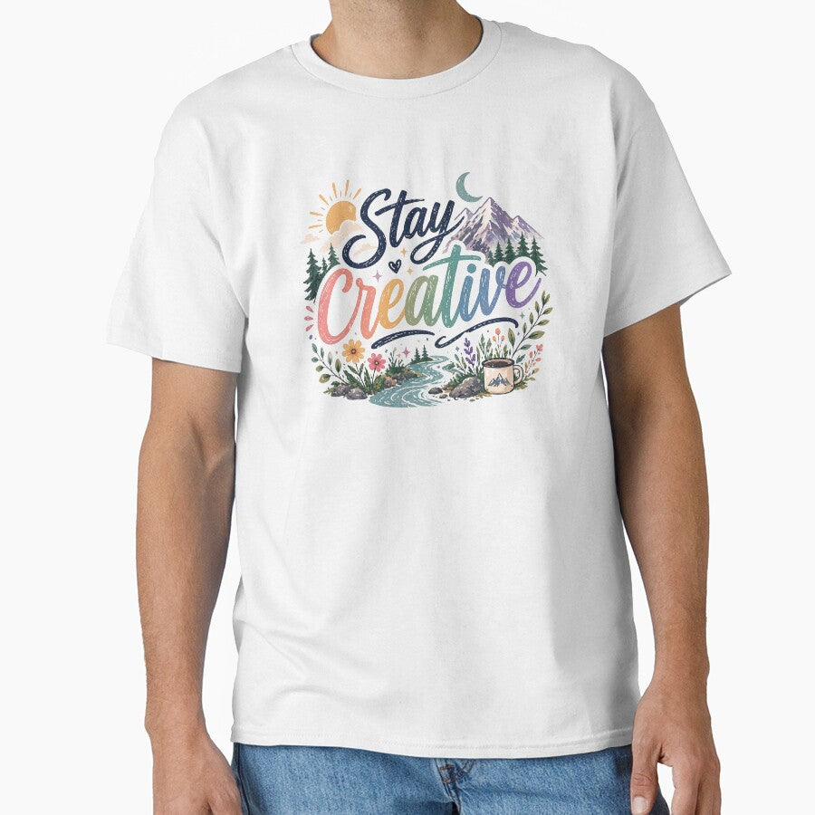 Stay Creative - Artistic Motivation by Myra365Art