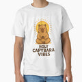 Holy Capybara Vibes – Cute Meditating Capybara by Colorflare