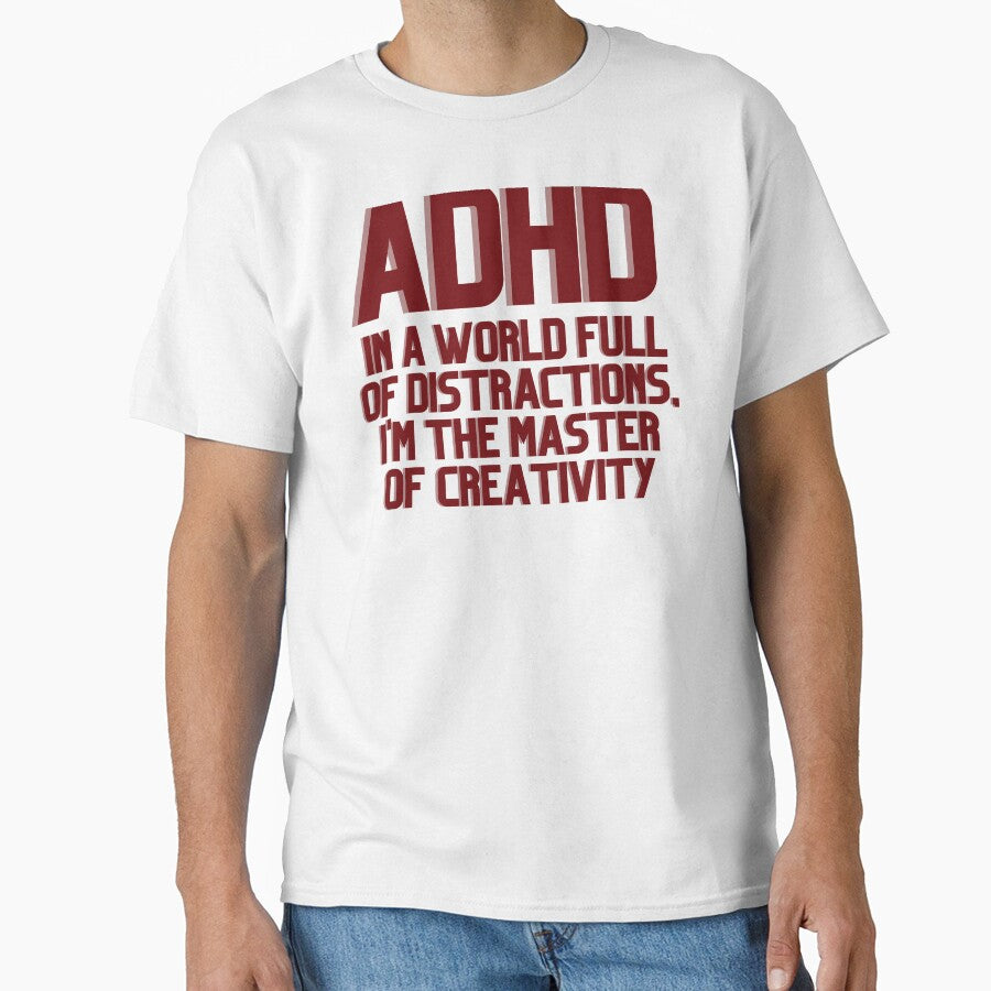ADHD In a World Full of Distractions RED by ElectraW