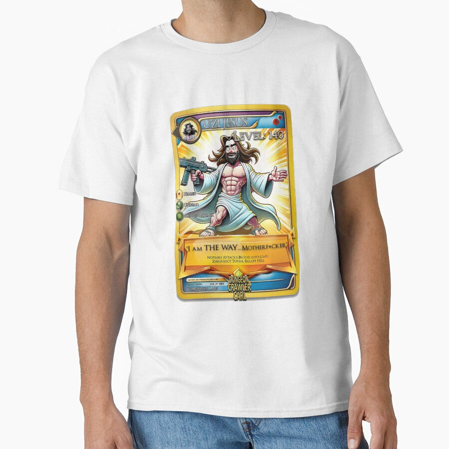 Dungeon Crawler Carl - Uzi Jesus Meme by MimicMiniatures
