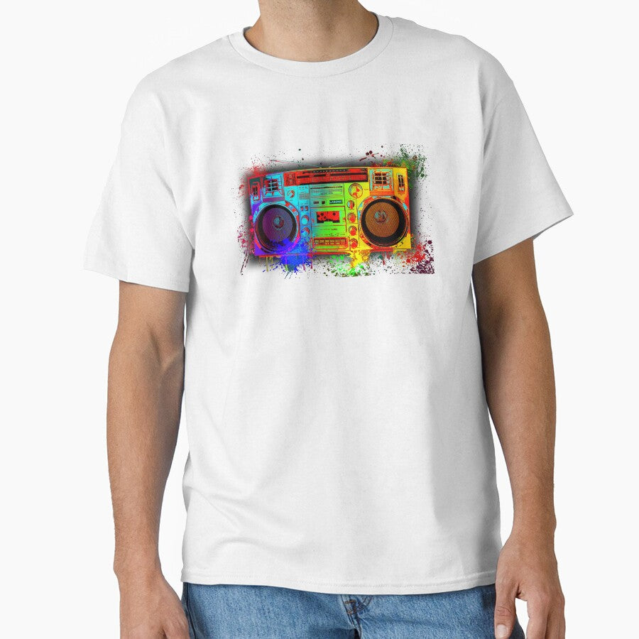 Colorized Ghetto Blaster - Boombox Dance Music by -Koleidescope