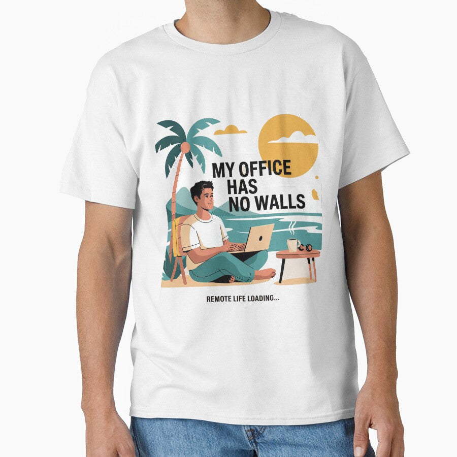 My Office Has No Walls – Remote Life Loading by Serge-Design