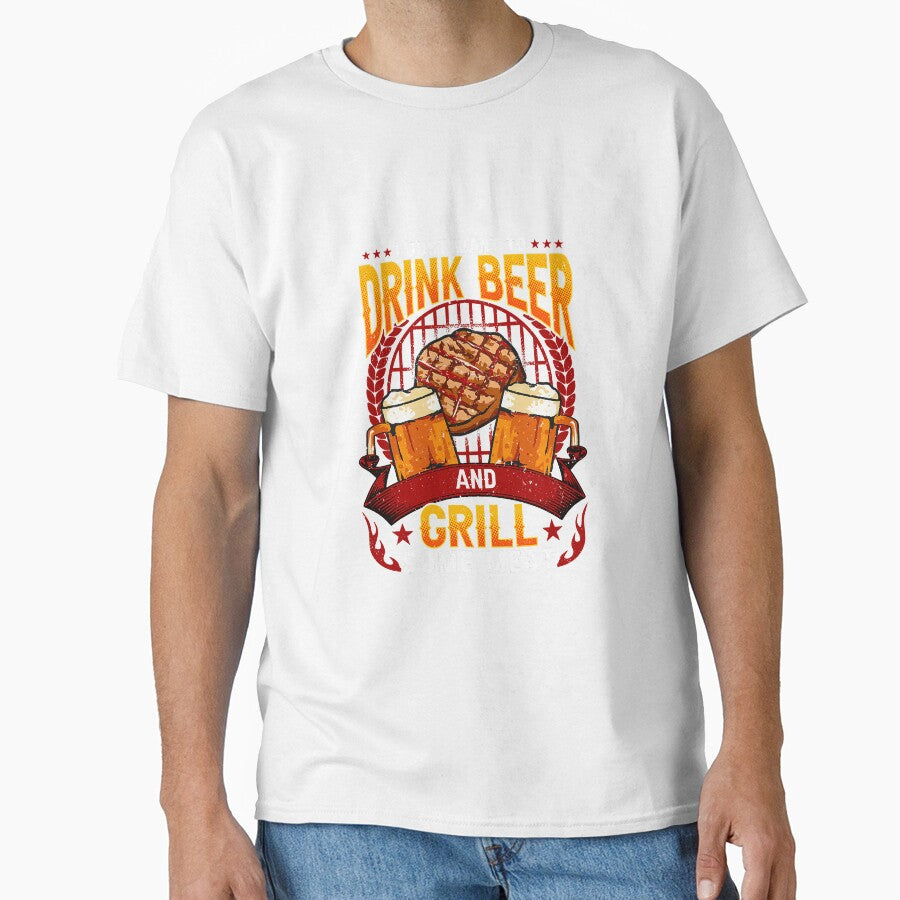 Bbq Drink Beer Casual Barbeque Grill by YesterDayCheck