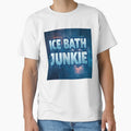 Ice Bath Junkie Shirt – Cold Plunge & Wellness Lifestyle Tee by FitEnvy